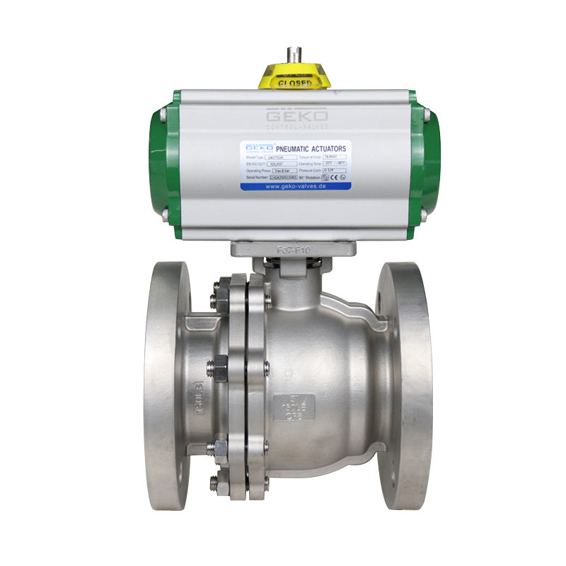 Pneumactic ball valve