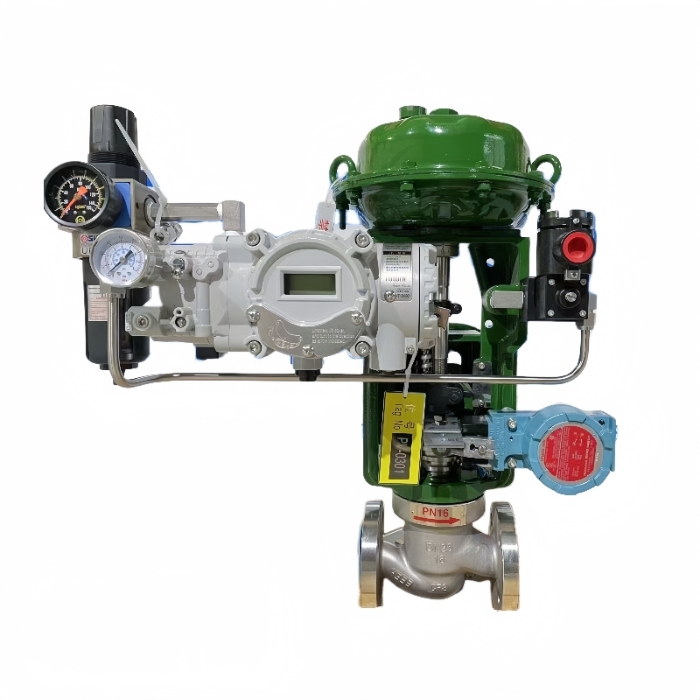 High pressure pneumatic control valve