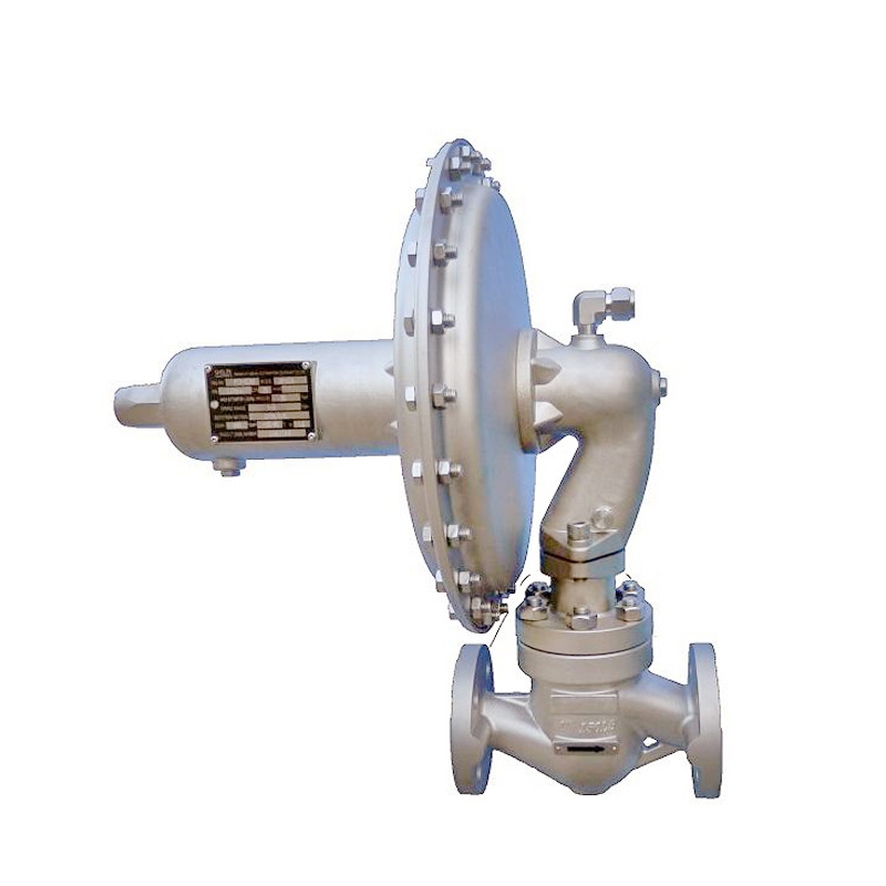 Self operated micro pressure regulating valve