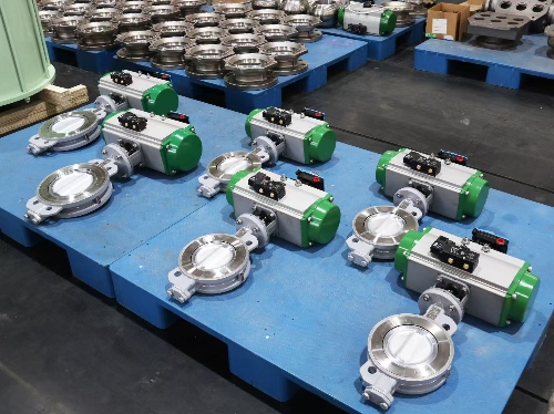 butterfly valve flow regulation